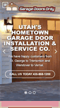 Mobile Screenshot of garagedoorsonly.com